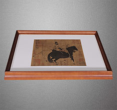 绥江书画装裱配框服务案例